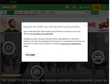 Tablet Screenshot of info.be