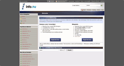 Desktop Screenshot of info.nu