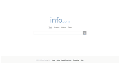Desktop Screenshot of info.com