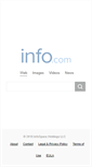 Mobile Screenshot of info.com